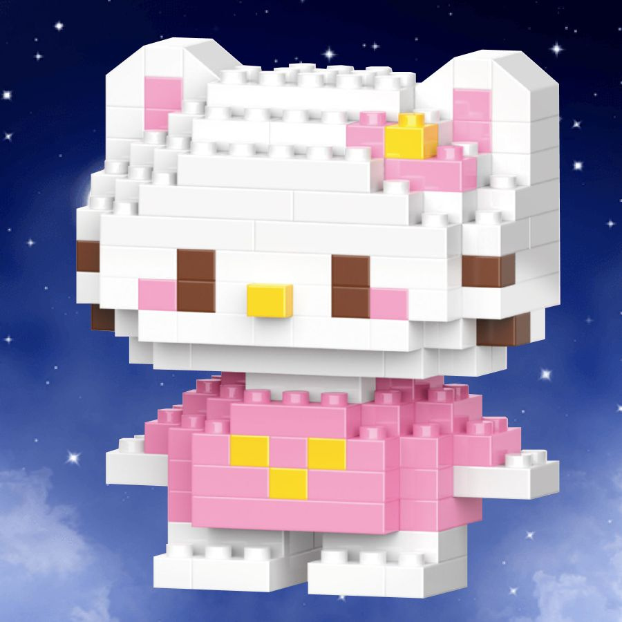 BRICKS Конструктор 3D HELLO KITTY #1