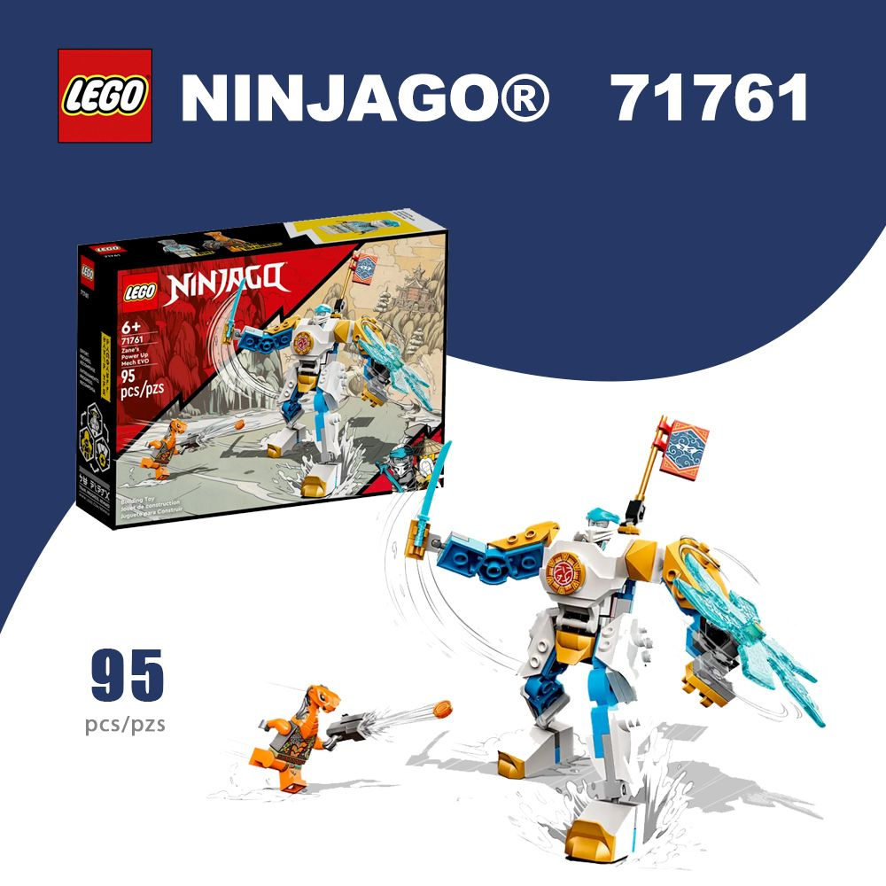 71761Конструктор LEGO Ninjago Могучий робот ЭВО Зейна #1