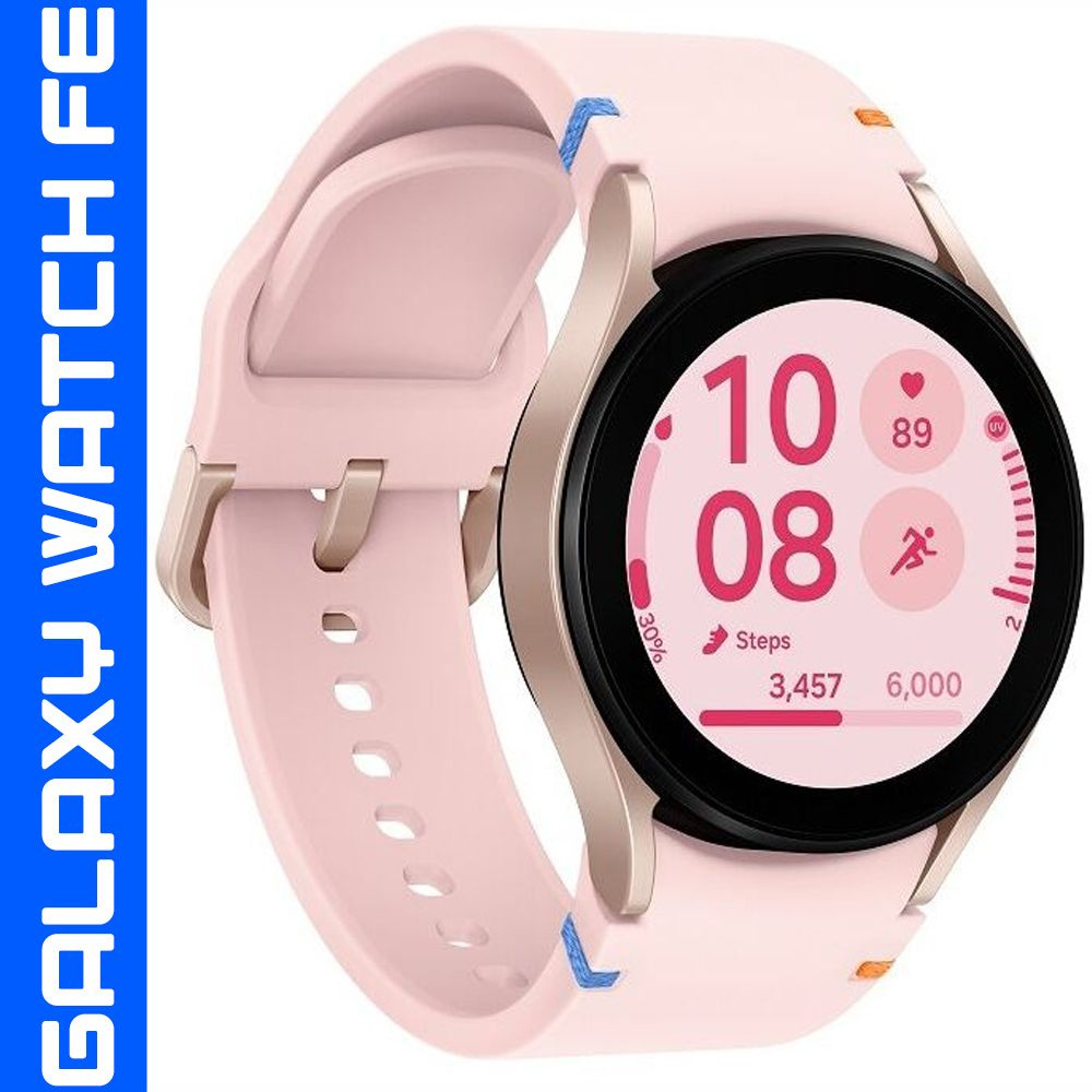 Смарт-часы Samsung Galaxy Watch FE 40mm pink/gold, розовый/золотой #1