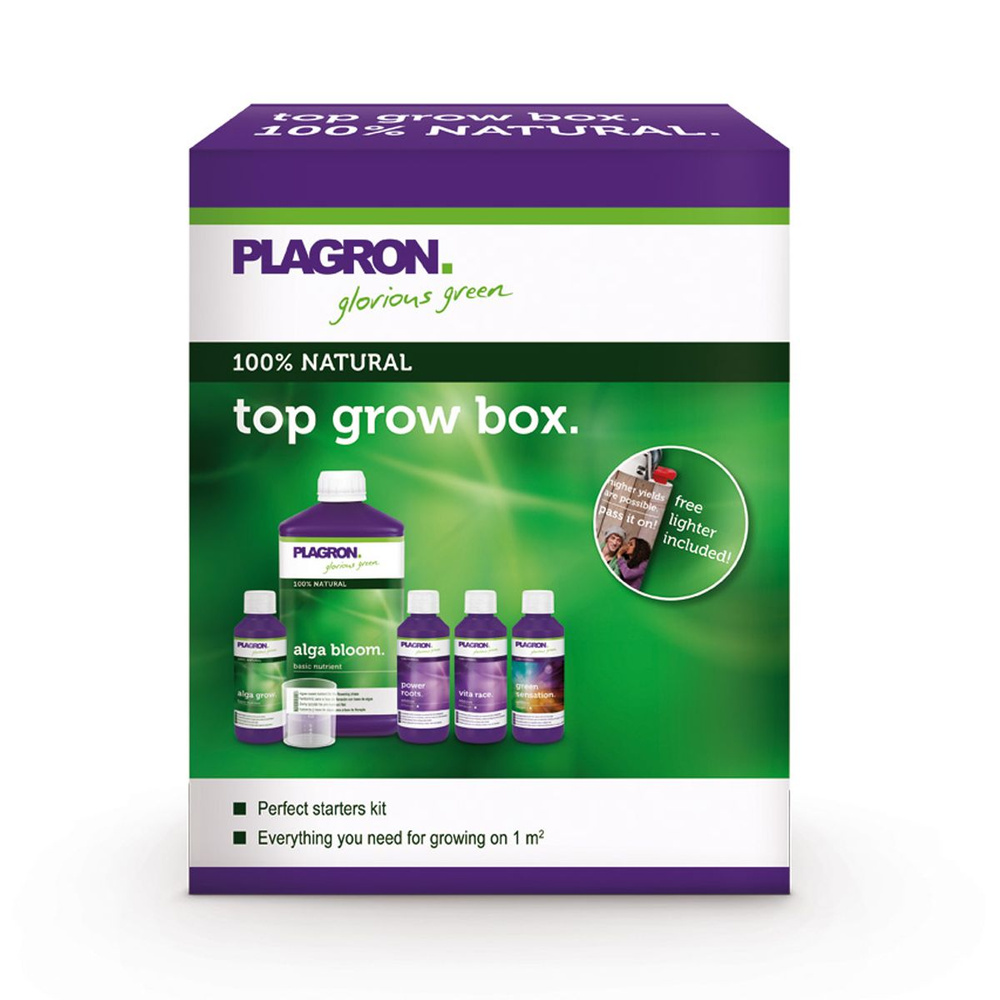 Комплект удобрений / Top Grow Box Natural / Plagron #1