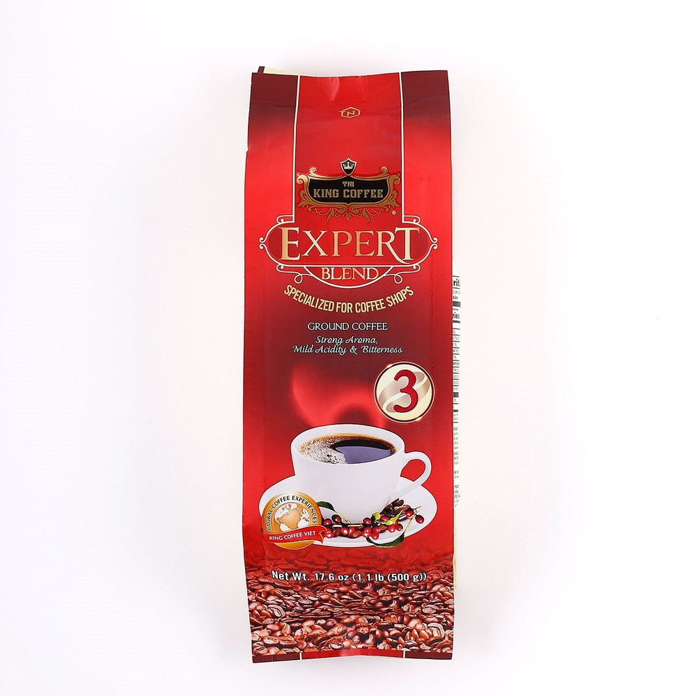 Вьетнамский молотый кофе King Coffee Expert №3, серия Blend, 500г #1