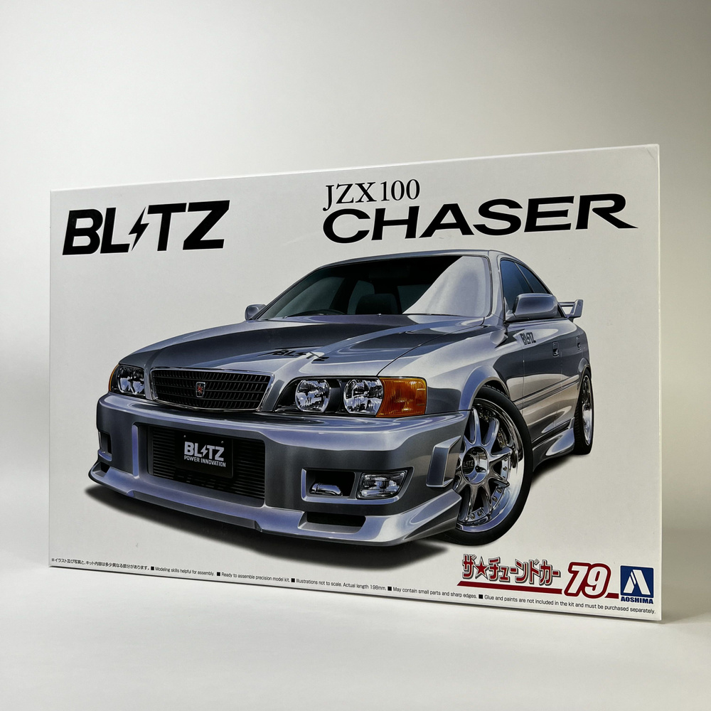 Сборная модель/машинка 1/24 Aoshima Toyota Chaser JXZ100 Blitz арт. 06565 #1