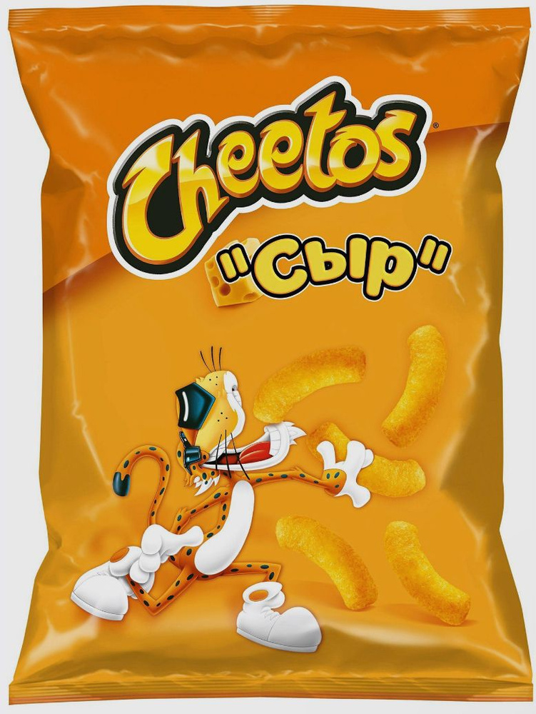 Кукурузные снеки Cheetos сыр, 5 шт. по 55 г #1