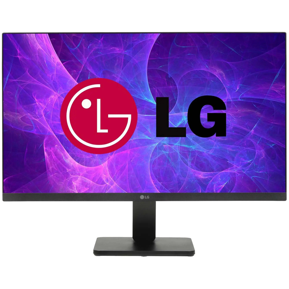 LG 23.8" Монитор LG 24MR400-B, черный, черный матовый #1