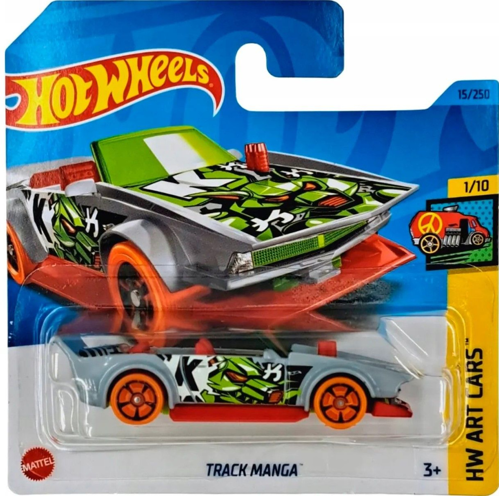 Машинка Хотвилс игрушка коллекционная Hot Wheels Track Manga 5785_HKK14  #1