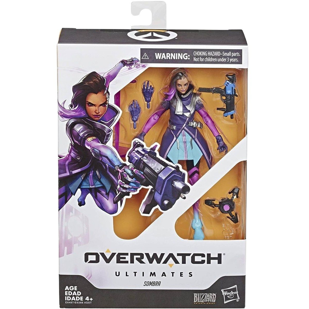 Hasbro фигурки Overwatch Ultimates Series Action Figures Sombra-16cm;Overwatch фигурки #1