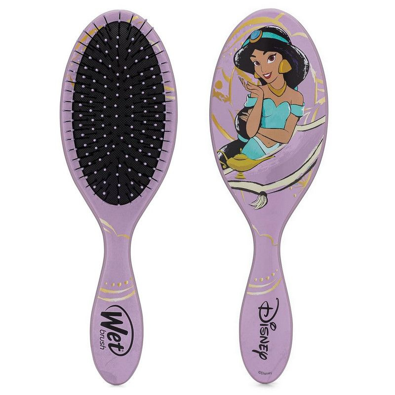 Wet Brush Original Detangler Disney Elegant Princess Jasmine Расческа для спутанных волос, сиреневый, #1