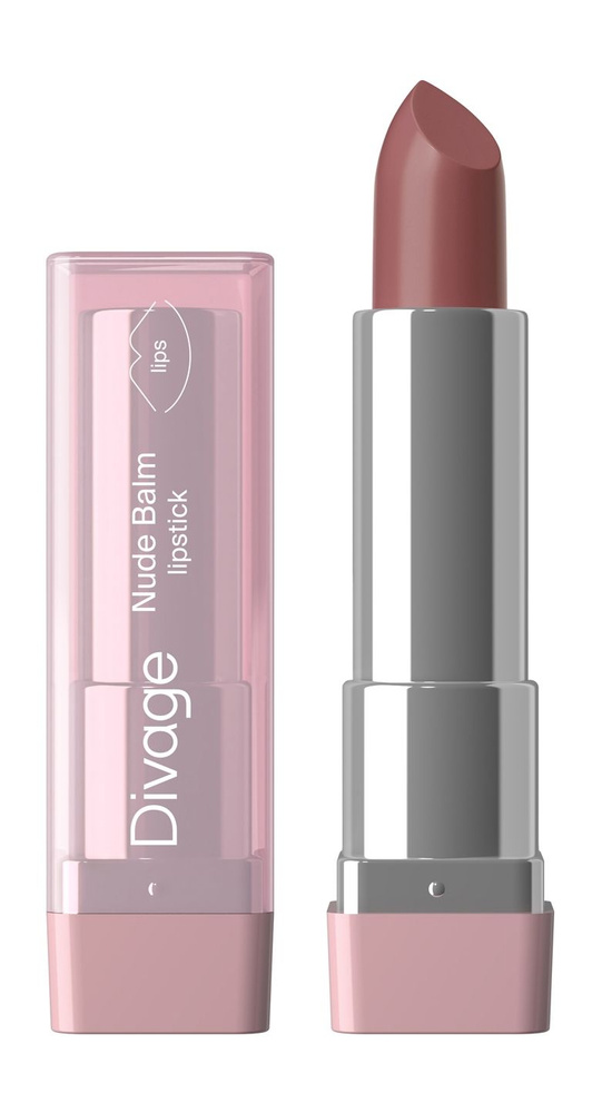 DIVAGE Помада-бальзам для губ Nude Balm Lipstick, 3,8 г, 05 #1