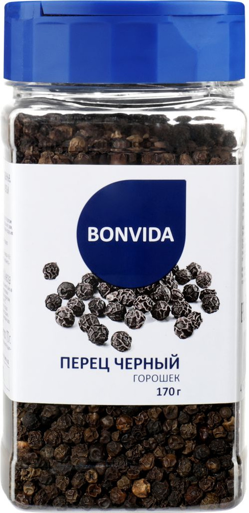 Перец черный BONVIDA горошек, 170г #1