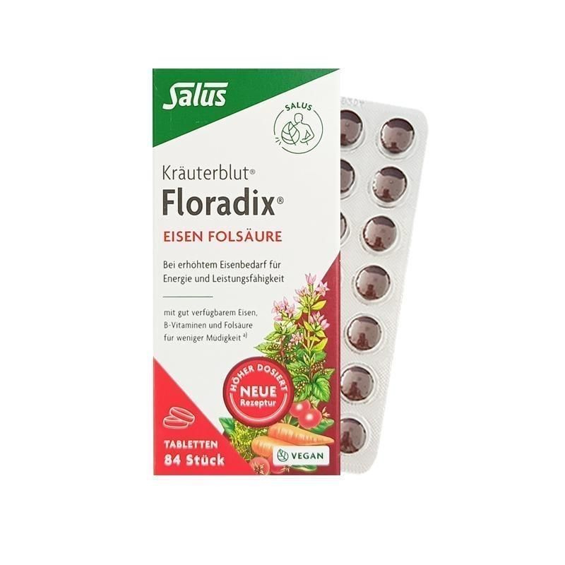 Salus Floradix Железо, Защ84 таблетки #1