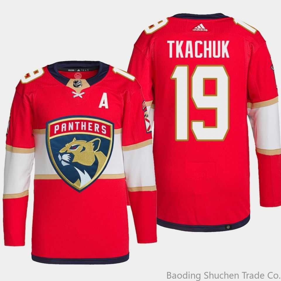 NHL джерси хоккейная Флорида Пантерз Florida Panthers Jersey 19 Matthew Tkachuk  #1