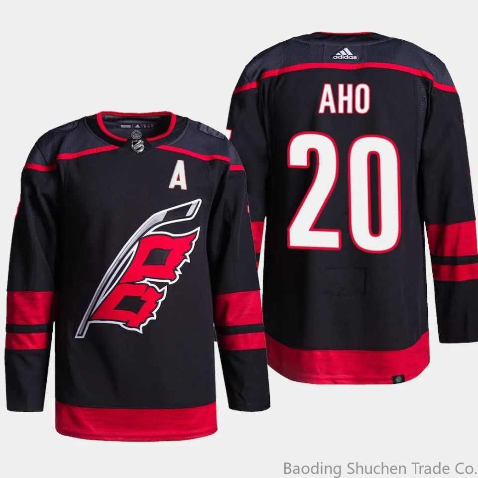 NHL джерси хоккейная Каролина Харрикейнз Carolina Hurricanes Jersey 20 Sebastian Aho  #1