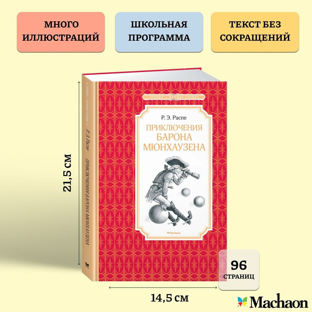 Приключения барона Мюнхаузена | Распе Рудольф Эрих #1