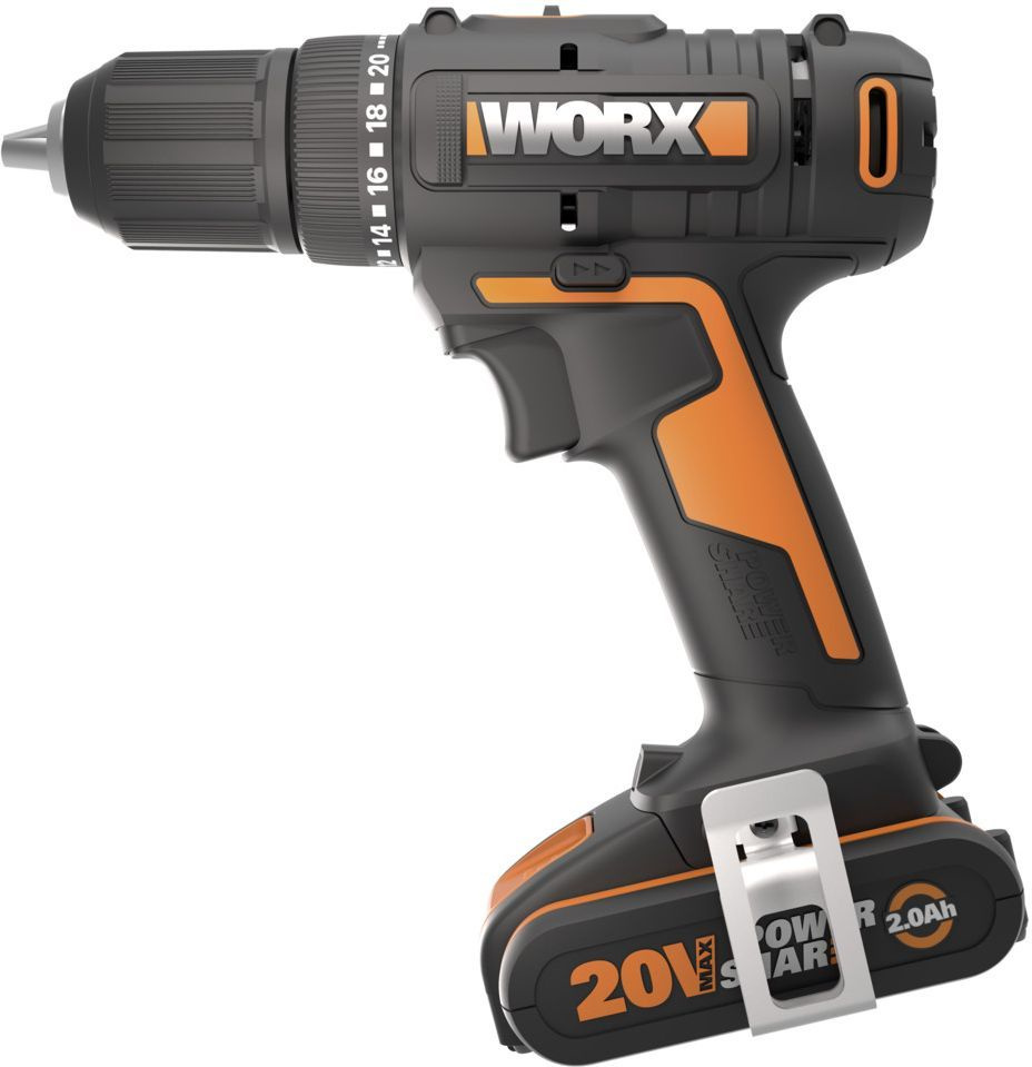 Дрель аккумул. worx wx108 20В 1*2Ач #1