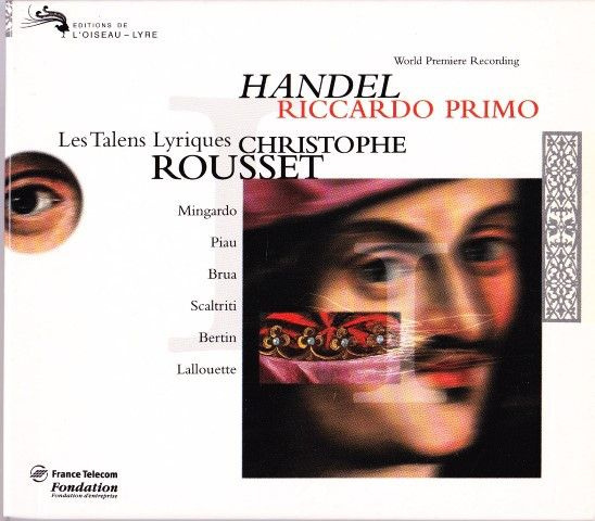 Handel: Riccardo Primo. Christohe Rousset Классическая музыка (CD) #1