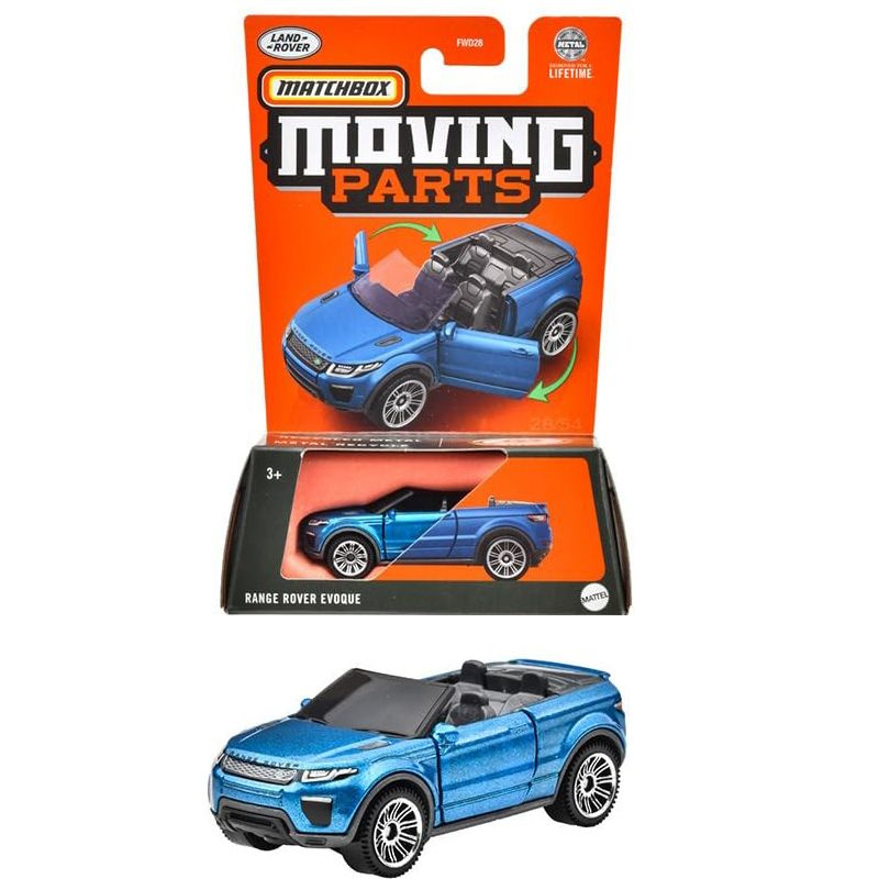 Машинка Mattel Matchbox-Moving Parts 2024 FWD28-Range Rover Evoque #1