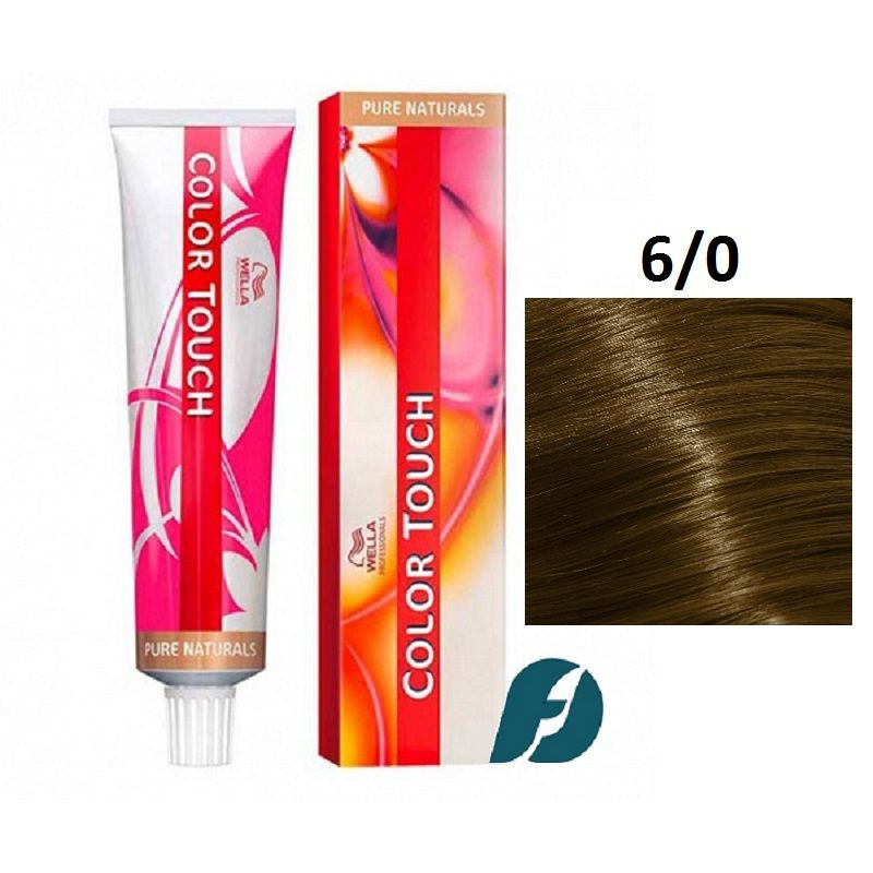 Wella Professionals Color Touch 6/0 интенсивное тонирование для волос - Темный блонд, 60мл  #1