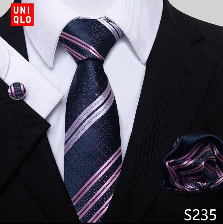 Uniqlo Набор галстук + аксессуар #1