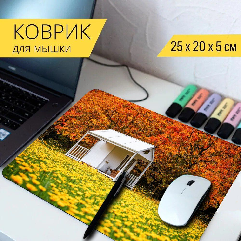 LotsPrints Коврик для мыши poc-THEMES-AUTUMN-633, разноцветный #1