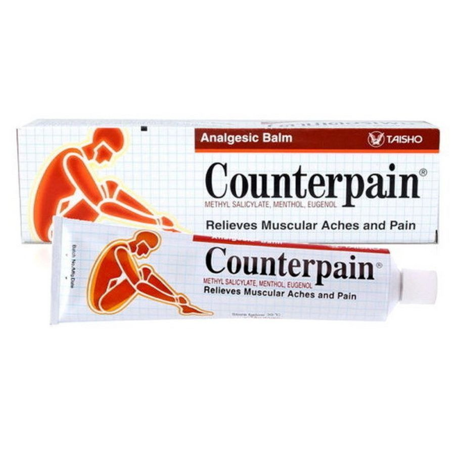 Тайский разогревающий бальзам Counterpain, 60 г, Analgesic Balm, 30 г, Taisho  #1