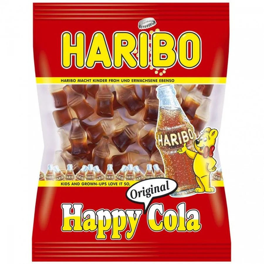 Мармелад жевательный Haribo Happy Cola 100гр Германия #1