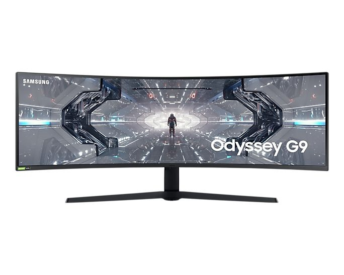 Samsung 49" Монитор Odyssey G9 C49G95TS 49" Black/White, белый, черный #1