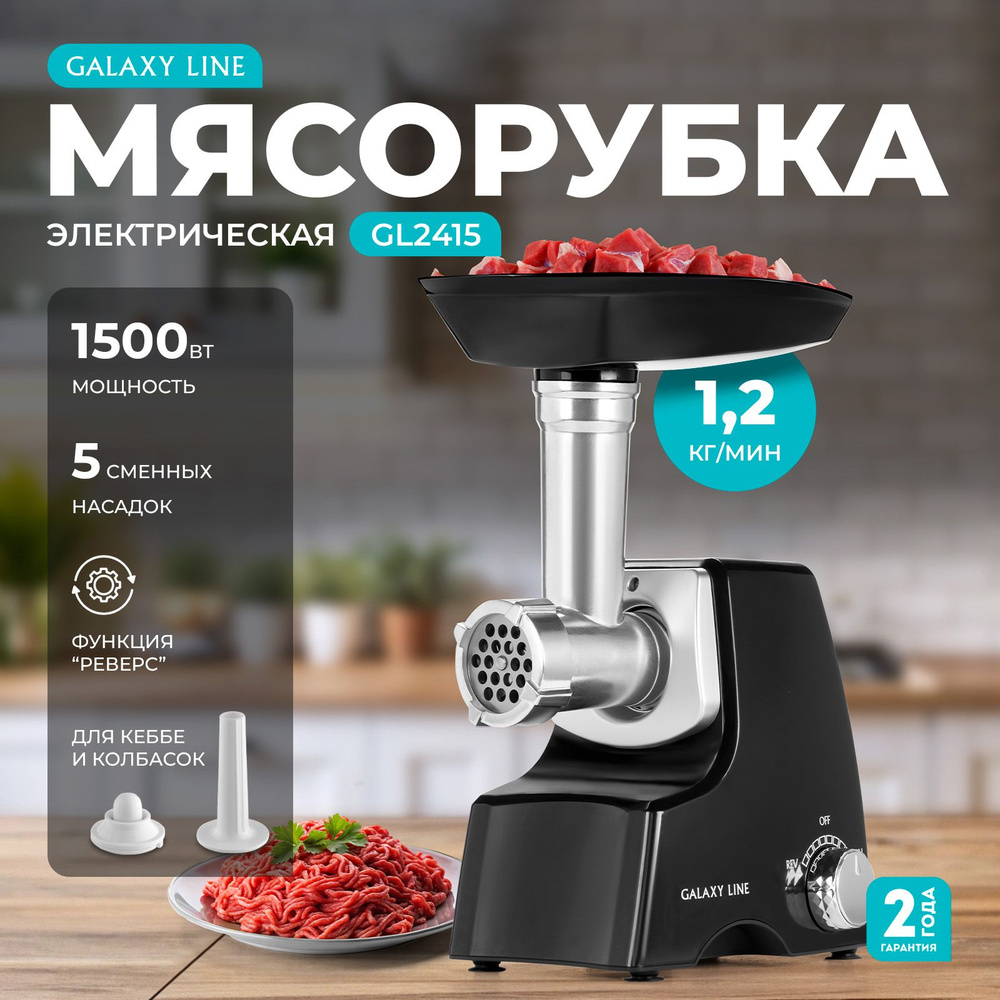 Мясорубка электрическая GALAXY LINE GL2415 #1