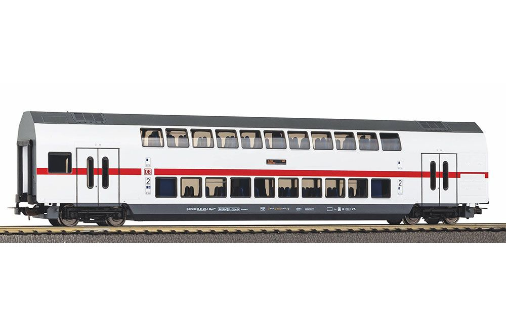 Piko 58801 Двухэтажный пассажирский вагон IC 2-го класса DB AG VI в масштабе 1:87, колея 16,5 мм  #1