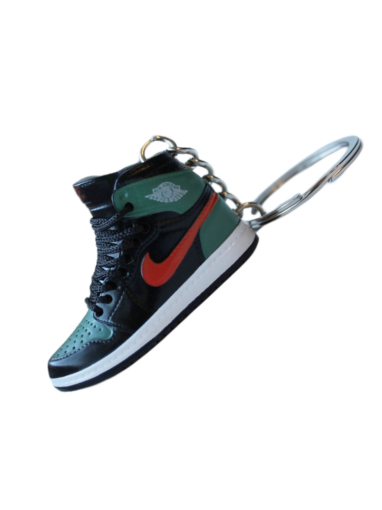 Брелок Air Jordan 1 orange/green #1