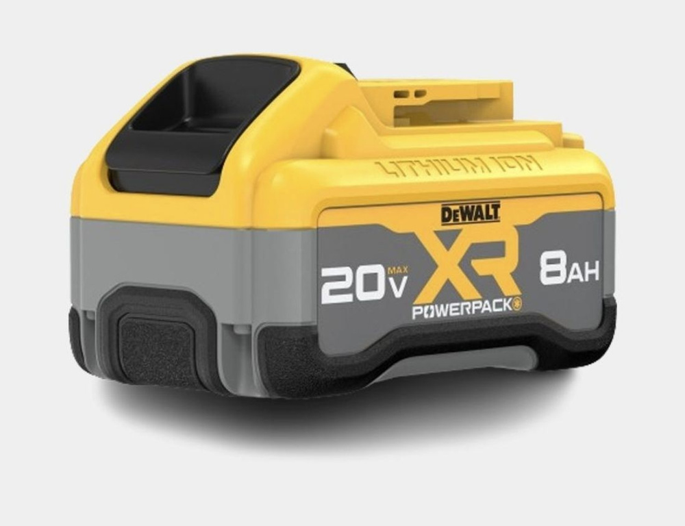 Аккумулятор для DeWalt 18v/20v Powerpack 8ah обрезинненый корпус #1