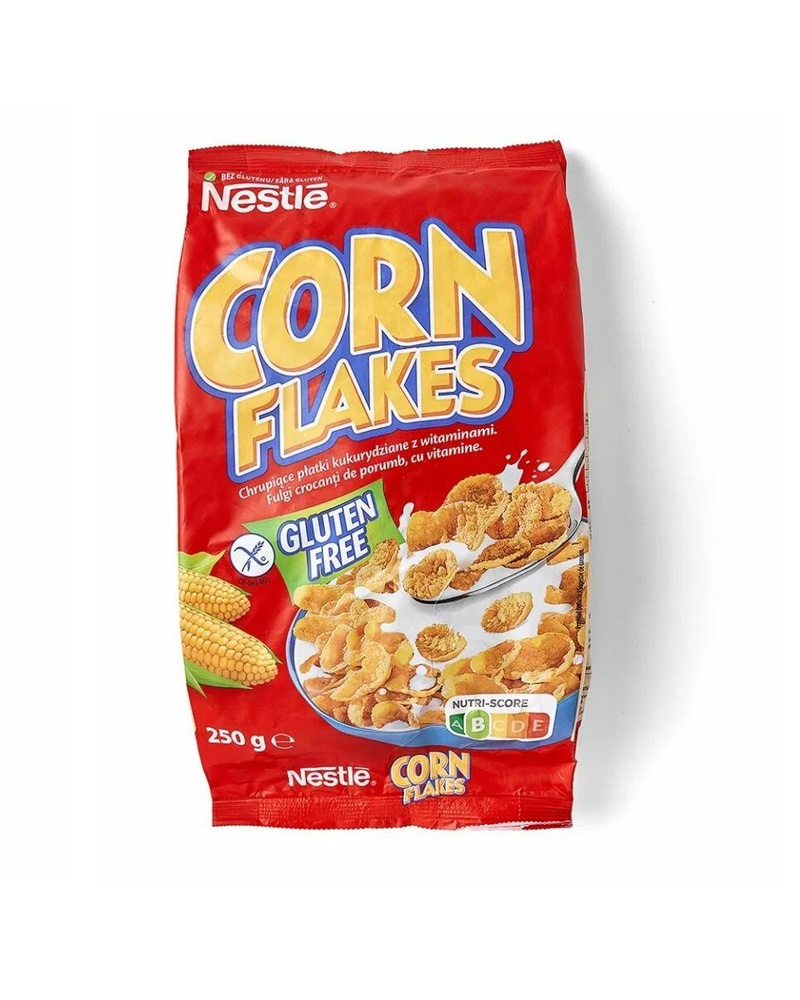 Хлопья Corn flakes кукурузные, Nestle, 250 г, Польша #1