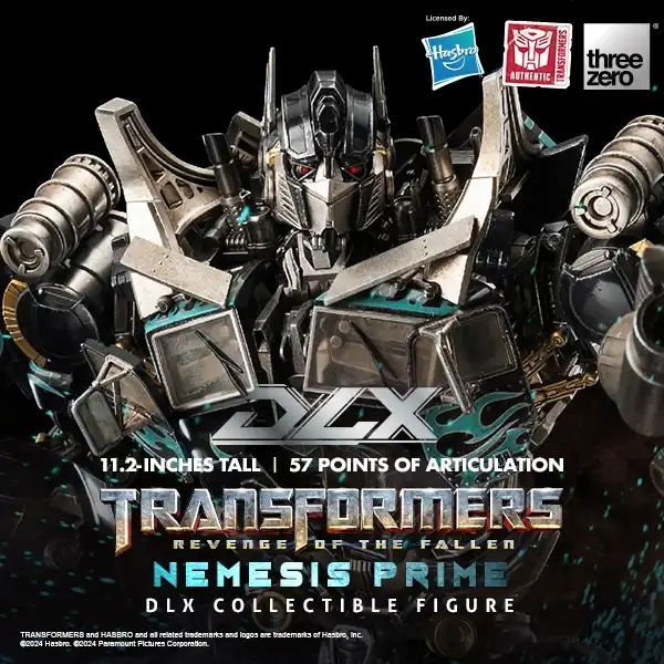 Трансформеры Hasbro Игрушка Threezero Transformers Revenge Of The Fallen DLX Nemesis Prime 11,2 дюйма #1