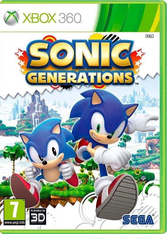 Игра Sonic Generations (XBox 360, Английская версия) #1