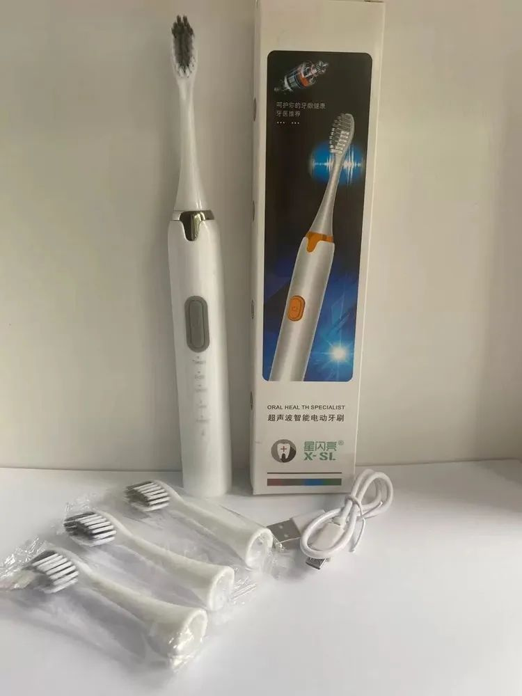 Электрическая зубная щетка Электрическая зубная щетка SONIC TOOTHBRUSH X-SL ELECTRIC, розовый  #1