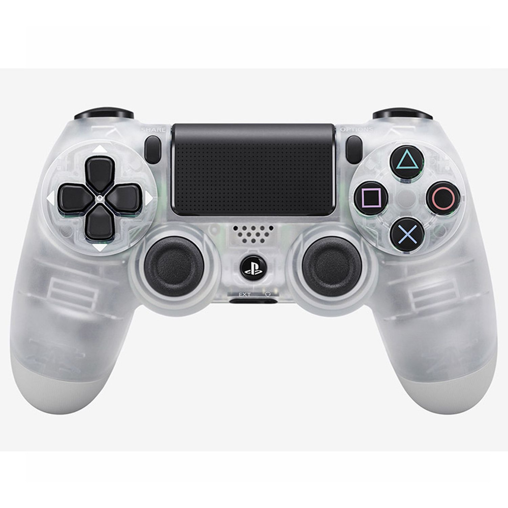 Геймпад беспроводной Crystal Sony DualShock 4 v2 Wireless Controller (PS4) Прозрачный CUH-ZCT2E. Товар #1