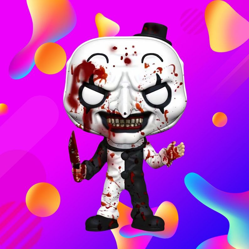 Фигурка коллекционная Funko POP! Movies Terrifier Art the Clown with Bike #1