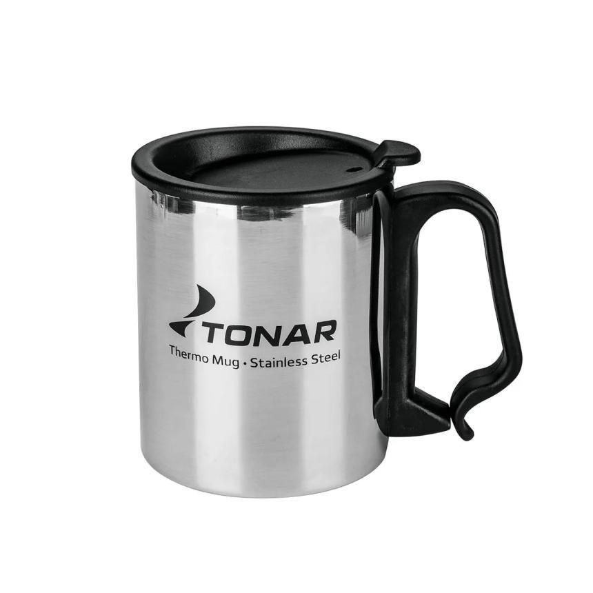 Термокружка ТОНАР 350ML с пл. крышкой (T.TK-033-350) #1