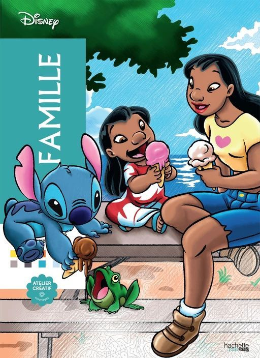 Раскраска по номерам Coloriages mysteres Disney - FAMILLE #1