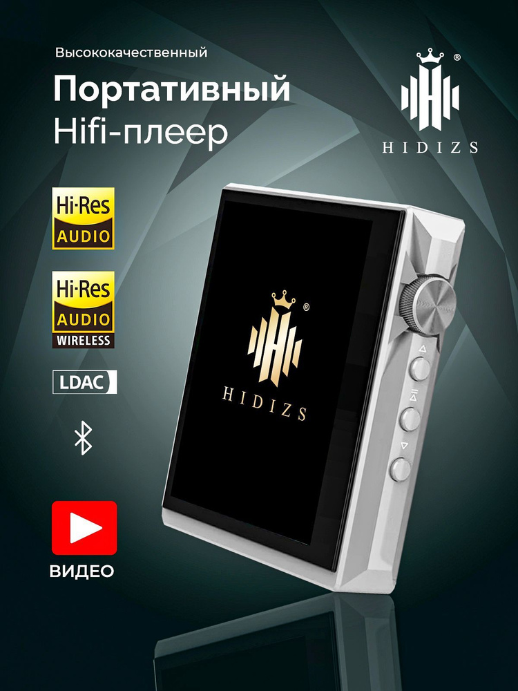 Портативный Hi-Fi аудиоплеер HIDIZS AP80 PRO-X Gray #1