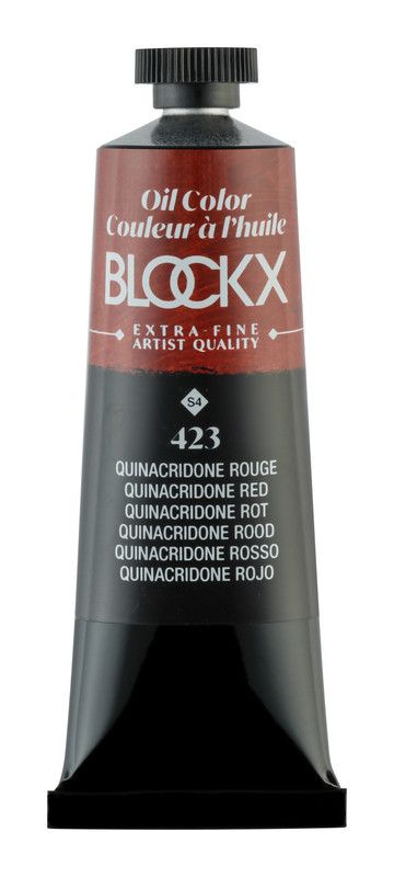 Краска масляная Blockx, Квинакридон красный / Quinacridone Red 35мл  #1