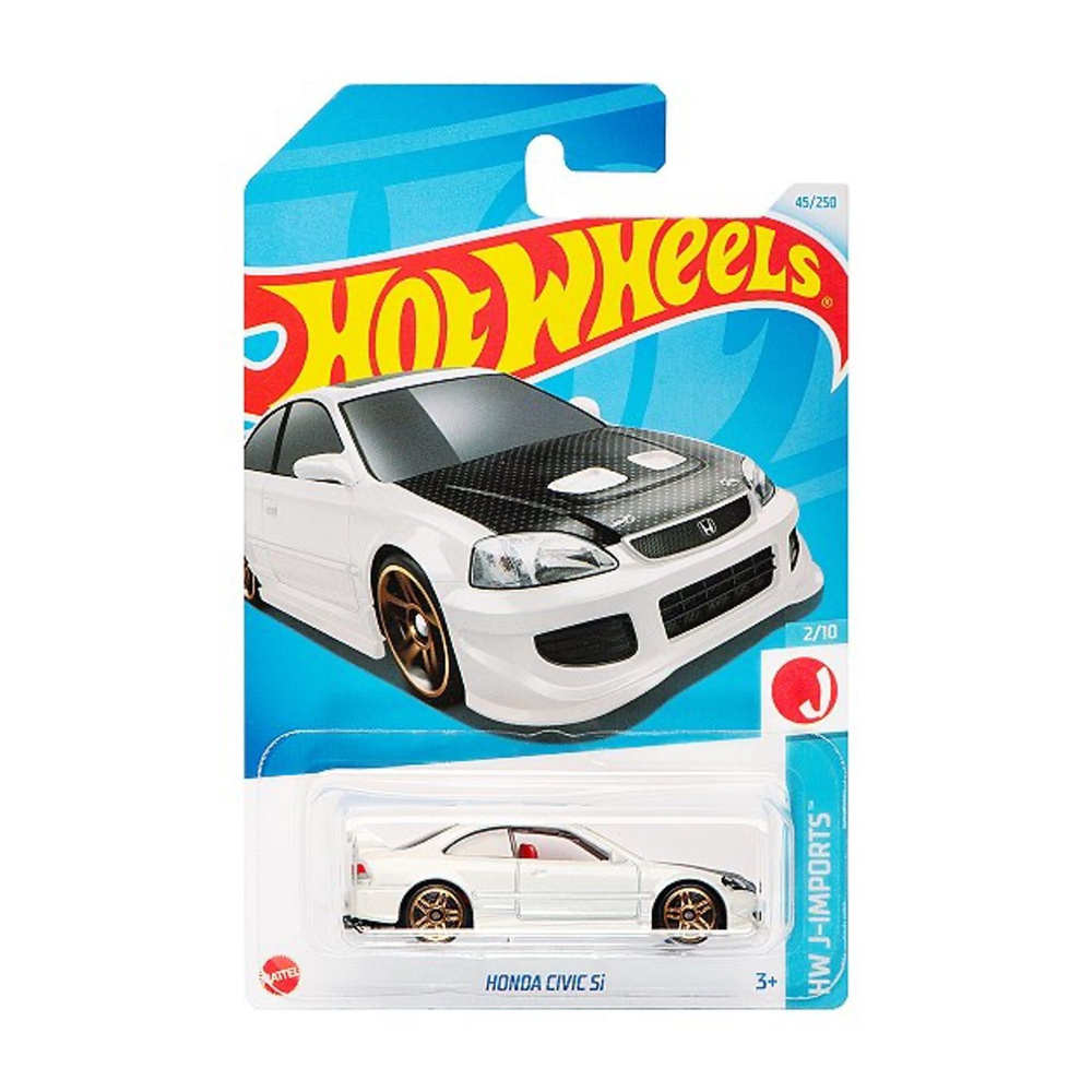 HTD07 Hot Wheels машинка металлическая игрушка коллекционная масштабная модель Honda Civic Si Кейс 2024 #1