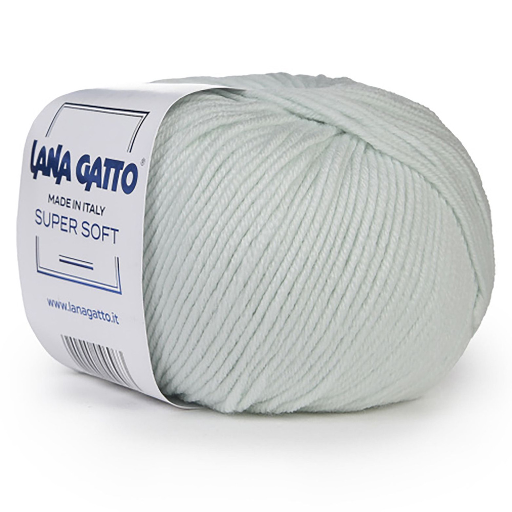 2 Мотка, Lana Gatto SUPER SOFT, 100% Чистая экстратонкая мериносовая шерсть / 50 гр. - 125 м., Цвет 5281 #1