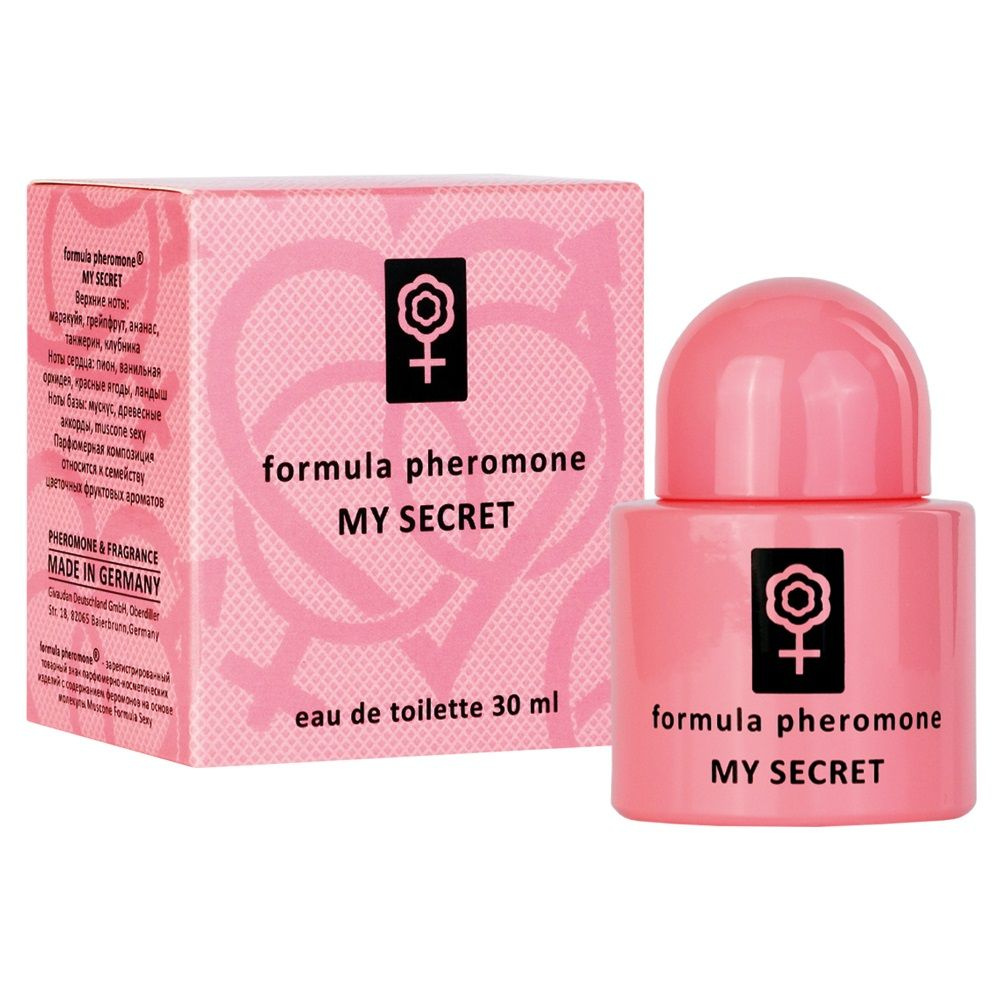 DELTA PARFUM woman FORMULA PHEROMONE - MY SECRET Туалетная вода с феромонами 30 мл.  #1