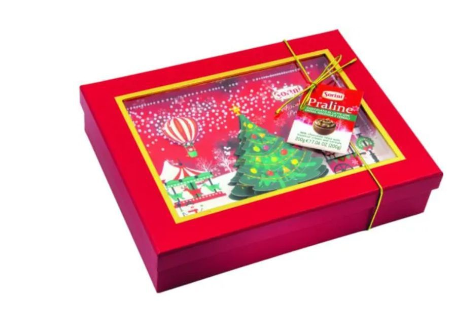 Набор конфет Sorini 3D Christmas Box, 250 г #1