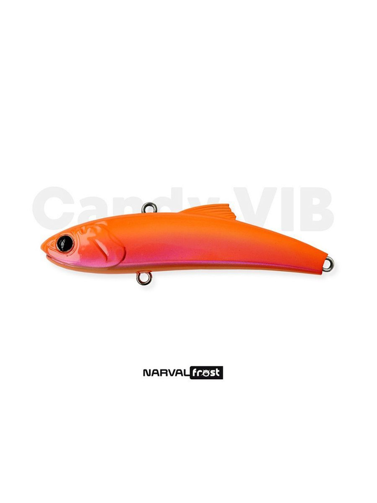 Воблер виб Narval Candy Vib 95mm 32g #011-Orange Holo #1