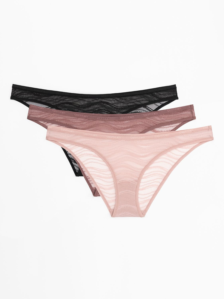 Комплект трусов бикини Calvin Klein Underwear, 3 шт #1