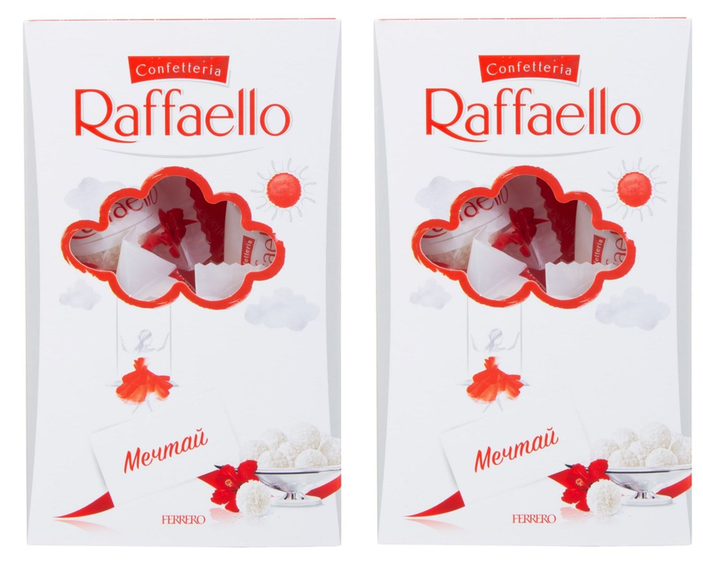 Raffaello Конфеты с миндалем, 70 г, 2 уп #1