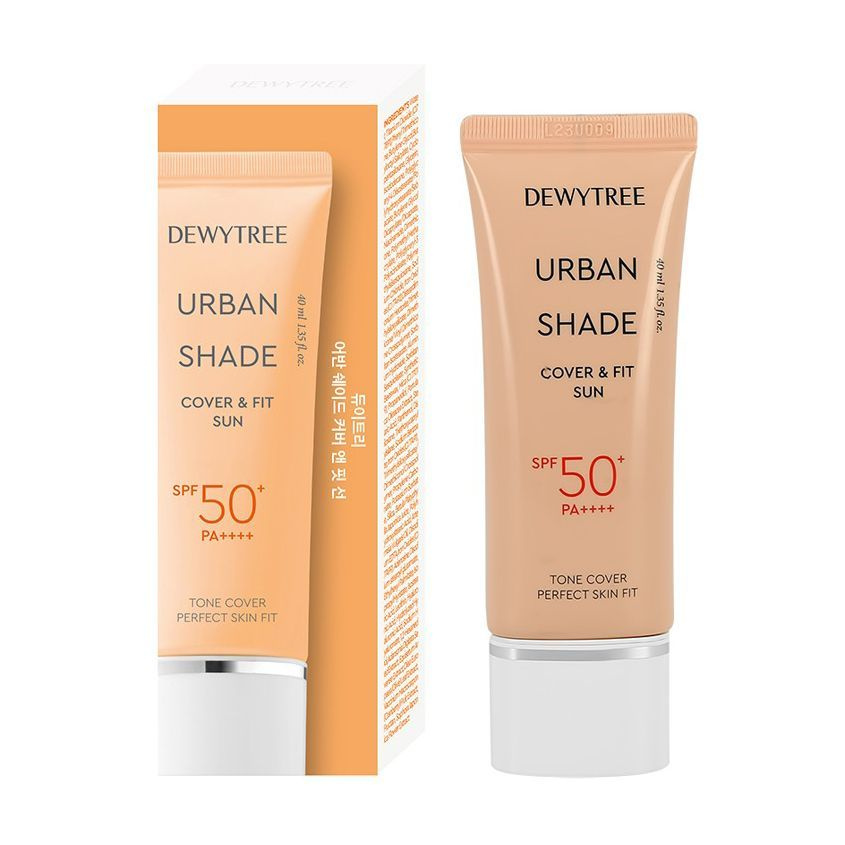 Крем для лица DEWYTREE URBAN SHADE солнцезащитный SPF50+ (тонирующий) 40 мл  #1