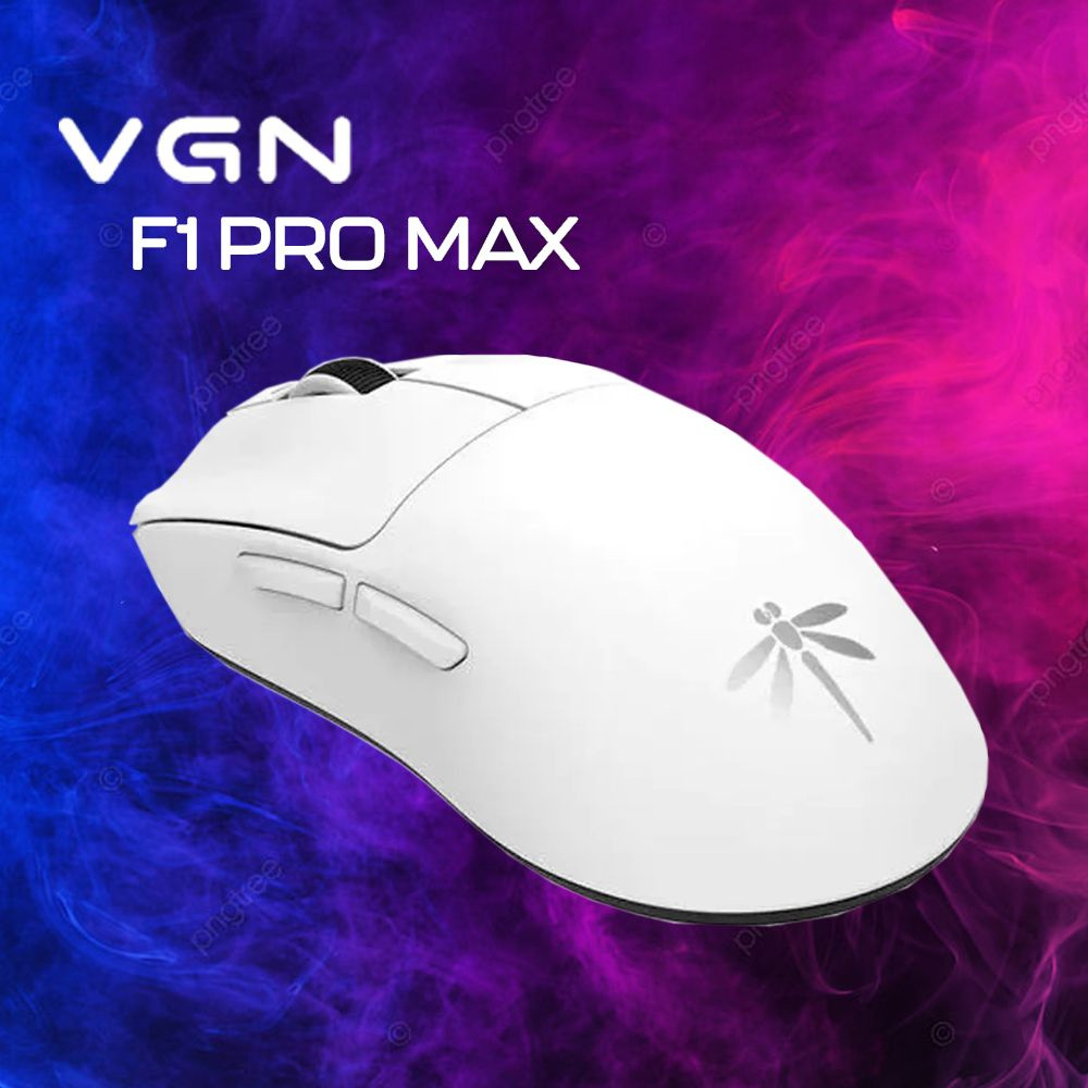 Игровая мышь VGN Dragonfly F1 PRO MAX White белый Радиоканал #1