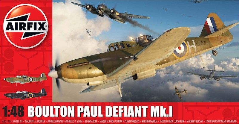 Сборная модель 1/48 Boulton-Paul Defiant Mk.I (Airfix) #1